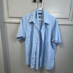 Arrow Men's Sky Blue Casual Button Down Shirt